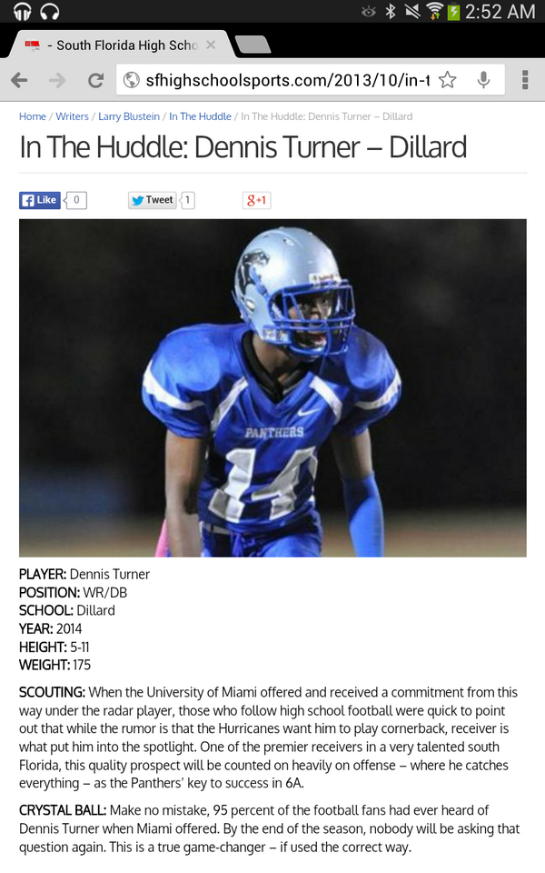 Dturn_'s tweet photo. Old sfhss article on me http://t.co/rZGx0qWMg5