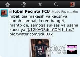 12KAOSdotCOM's tweet image. Dan berikut coment dari beberapa customer kami yang telah menerima barangnya :)