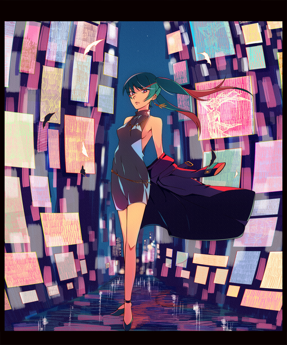 初音ミクのtwitterイラスト検索結果 古い順