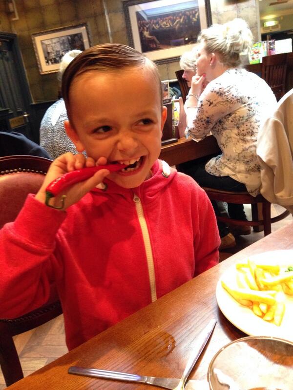 The Brazil chilli test 😎 <a href="/TerriM27/">Terri Mulgrew</a> <a href="/Sherrie2507/">Sherrie Mulgrew</a> <a href="/BenJamesLuxford/">Ben Luxford</a>