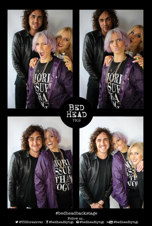 Summ3rsonWright's tweet photo. @bedheadbytigi Hair Space @Parklifefest #bedheadbackstage #bedheadhairspace http://t.co/rZrWQcwXnc