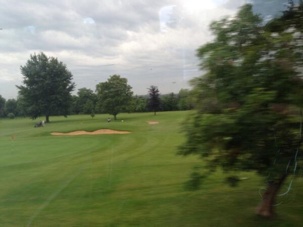 stevebeckman's tweet photo. Golf in the UK #sheffielddocfest http://t.co/DwWZd237Kx
