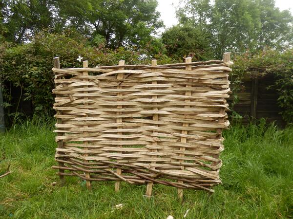 New hazel hurdles now being made. Orders being taken, perfect for your summer garden! get in touch to order.