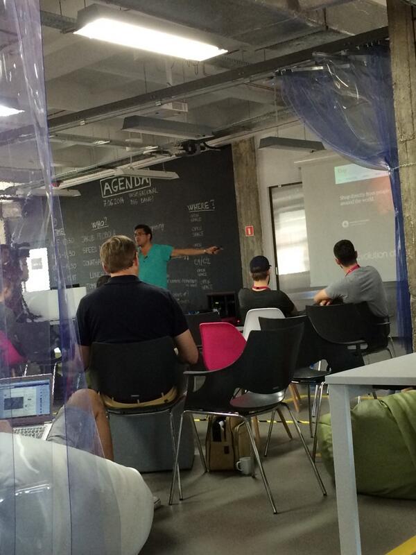 Just arrived to @HubraumKrakow for a #WARP14 #omgkrk