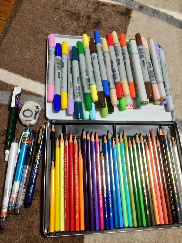 絵を描く時に使う道具を紹介 Twitter Search