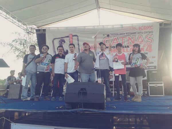 Pemenan fun slalom engine swap :) #GathnasICDXC2014