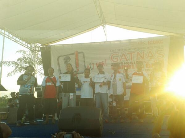 Pemenang fun slalom non dx #GathnasICDXC2014