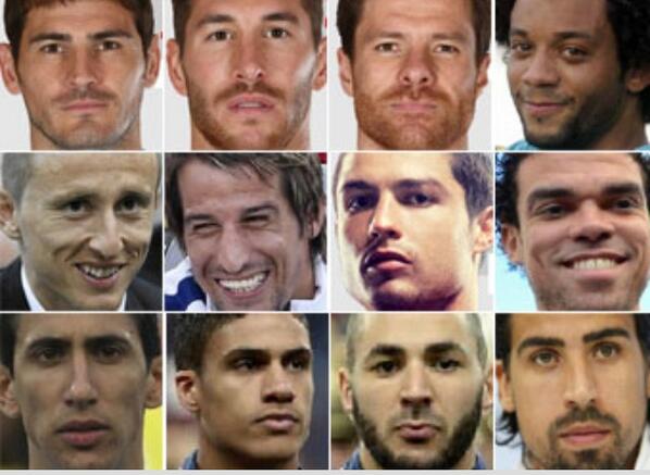 BollRealMadrid's tweet photo. Estos son los mundialistas madridistas. http://t.co/bNC0m0AWVv