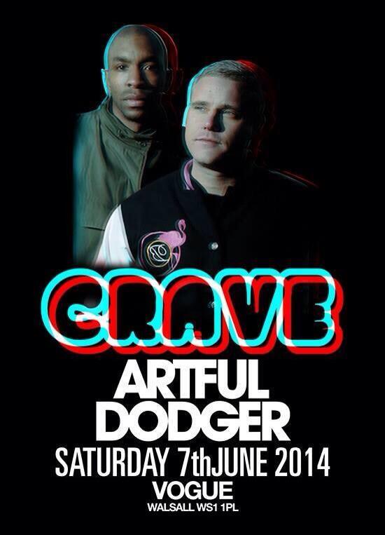 ArtfulDodgerMC's tweet image. Then catch us tonight @crave_events @voguenightclub in Walsall !!!!