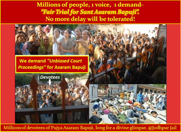 FairTrial4Bapuj's tweet photo. Kehne ko Hindu,Muslim,Sikh, Isaai; Sab hain Bhai-Bhai! Fir Q hardum Hindu santon ko kiya pratadit? #FairTrial4Bapuji http://t.co/3TV9Cu0saO