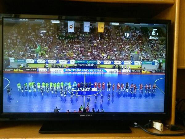 IvanMaudos's tweet photo. Al lio!!!partidazo!!!vamos @ElPozoMurcia_FS http://t.co/4tuguQHPpo