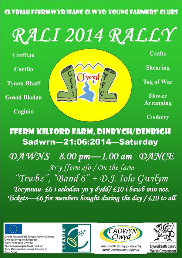 Ydych chi'n barod??#raliclwyd
Are you ready??#clwydrally