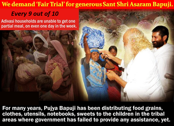 FraudIndiaNews's tweet photo. Asaram Bapuji devoted entire life 4 adoring Hindu Dharma &amp; so anti-Hindu forces are torturing him. #FairTrial4Bapuji http://t.co/i2d8MJDzbS