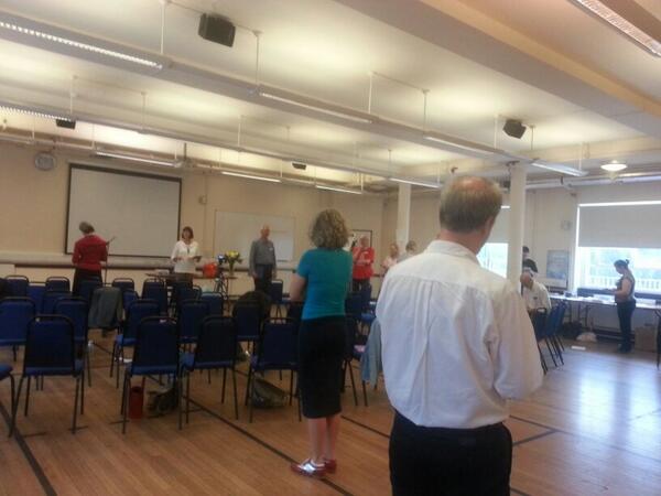 gretairving's tweet image. Lynne Burney facilitating Drama Triangle via Clean Space at #cleanconference