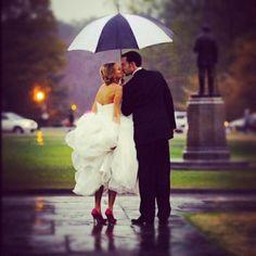 Good luck to all the wedding photographers and videographers out in the rain this afternoon!