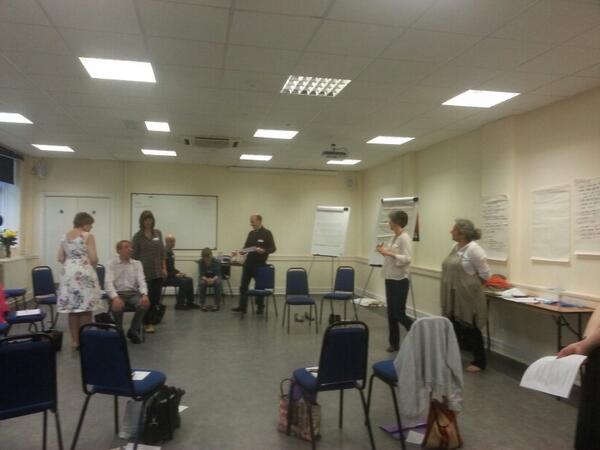 gretairving's tweet image. Jeni Edge and Jackie Calderwood facilitating Clean Touch at #Cleanconference