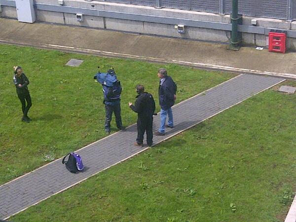 madangus's tweet image. @motorstv crew getting ready to film live @silverstone. Wach @HammeriteUK from 130pm #waxoyl