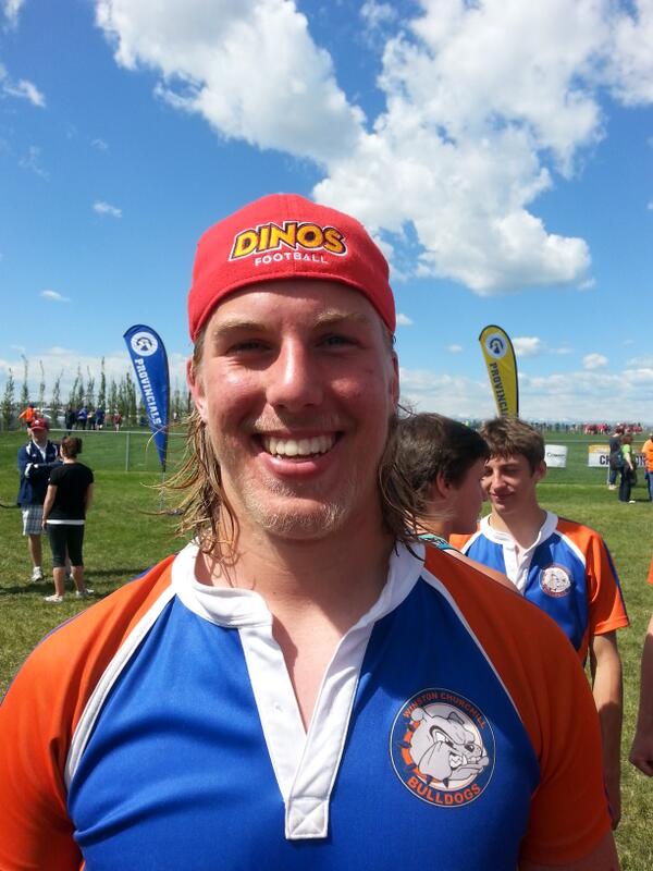 BulldogRugby's tweet photo. Bulldogs three peat with 31-5 victory in the final vs. Banff. http://t.co/zQZ69gcT1G