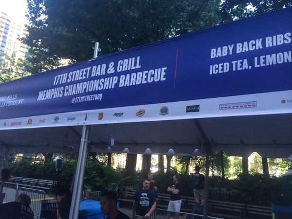CascunF's tweet photo. Thank you @UnionSqEvents can't wait to taste the pork at Big Apple BBQ!! http://t.co/Y1bOu1vL7W