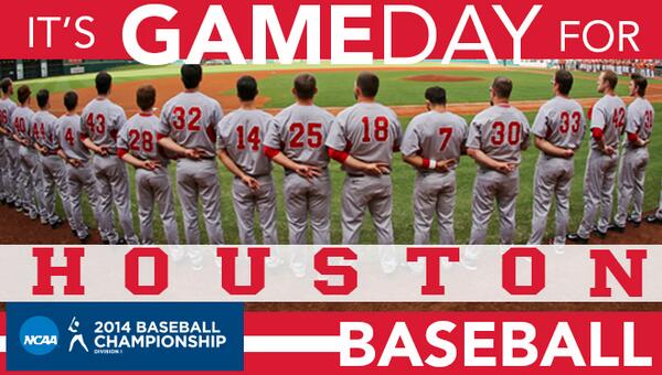 UHCougarBB's tweet image. IT'S GAMEDAY! vs. Texas | 1:05 pm | Austin Super Regional | on ESPN #M8