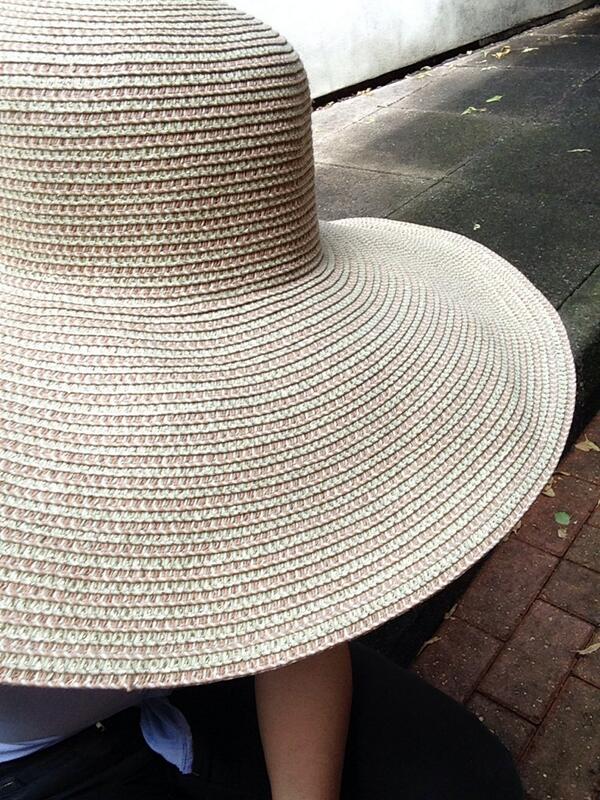 When you have #autism, developing coping strategies is important. Like this hat. No more eye contact. #autistic #