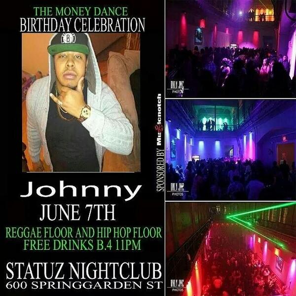 JohnnyDaMack's tweet photo. Tonight is the night time to turn up for my birthday free drinks http://t.co/cnp8Tq5oaF