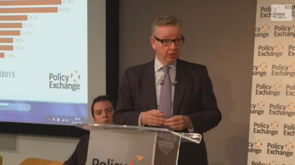 worktimetv's tweet photo. Michael Gove Sec of State for #Education speaking at #PXed2015 earlier today - watch here: http://t.co/dxmdstB6pJ http://t.co/Uoir2tOLpN