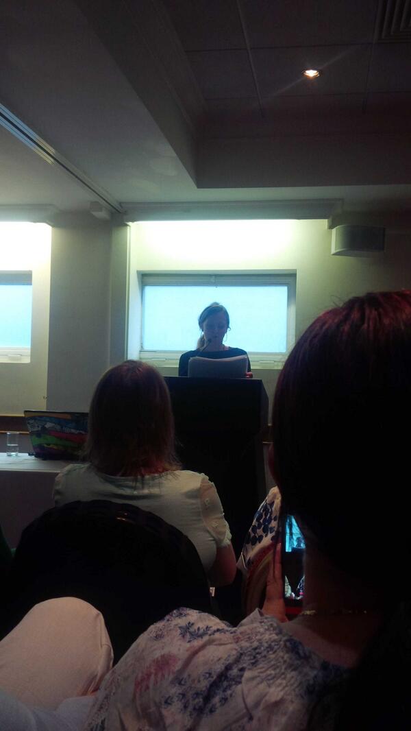 #hollymcnish #abmconf14 hilarious and talented