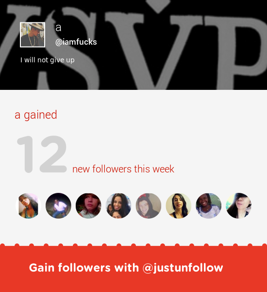 iamfucks's tweet photo. Fab tweeps @tiestalola @yoannysubero @Beta_dudy &amp; more followed me. Grow with http://t.co/cqUP7J1wE7 http://t.co/jPjtT0MI70