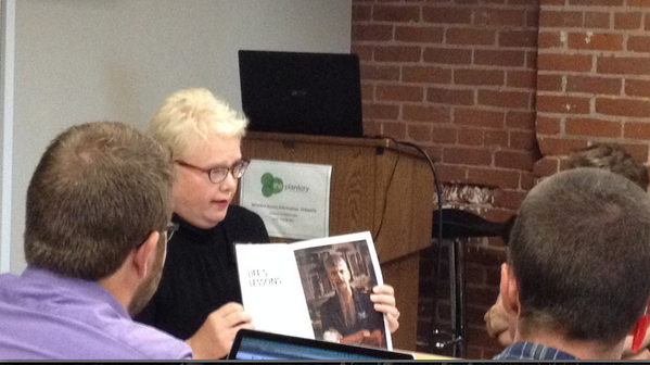 progresslex's tweet photo. Thank you Julie Wilson with @StorytheMag for leading the #EngageLex session this morning! http://t.co/ivoM3G2hY1