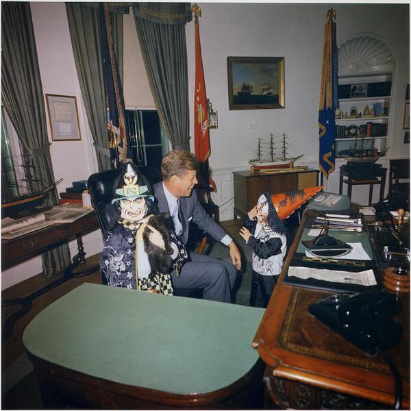 Stunning Image of John F. Kennedy on 10/31/1963 