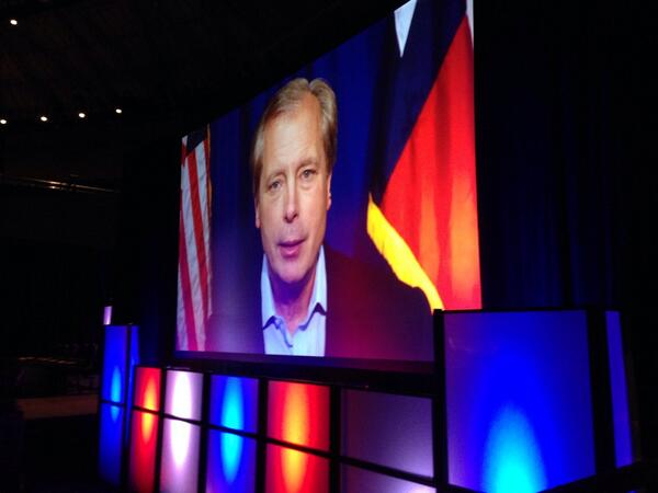 JTiloveTX's tweet photo. Lt. Gov. David Dewhurst's videotaped message from Normandy. "Victory will be ours." http://t.co/NrzqMuMSsT