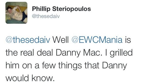 EWCMania tweet picture