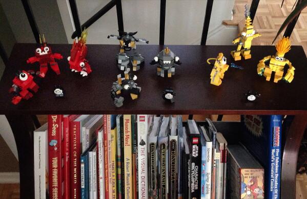 thomasjbradley's tweet image. I thought I’d start showing off our amazing Lego displays in the entrance to our home. This past month was Mixels!