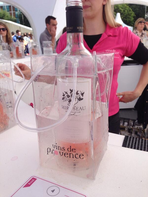 LuuCinders's tweet photo. Loving the Mirabeau rose in the sun at the foodies festival http://t.co/R504zmzxAo