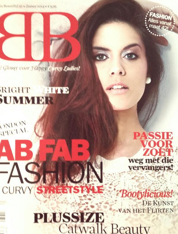 Rubywingbenelux's tweet image. Gespot: #rubywing in #BigisBeautiful magazine!