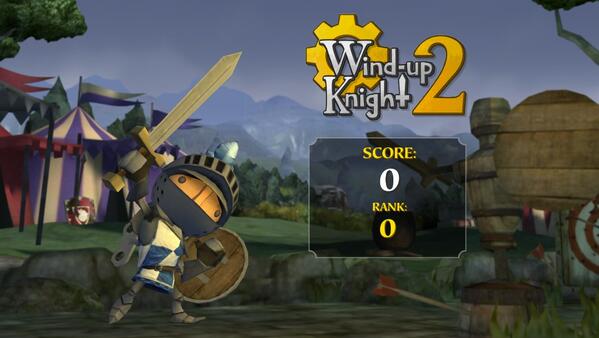 McMandylynn6's tweet photo. I just got 0 place on Wind-up Knight 2's daily Tournament Mode leaderboard with 0 gems##@# http://t.co/148pj7rWwg