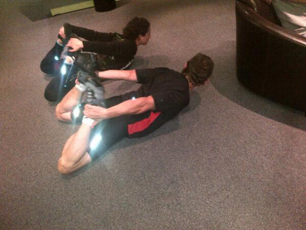 O2O_Cycle's tweet photo. Rolant...yoga....two words you'd never put together http://t.co/CsE1SrcVuj