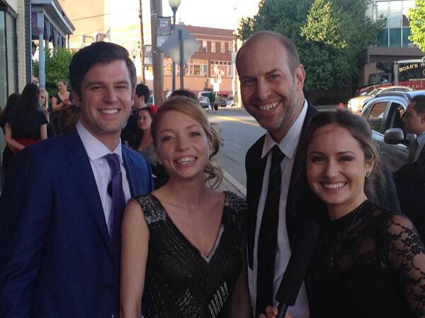 ButtercupFilm's tweet image. Cast of @ButtercupFilm interv'd on red carpet #WomenInFilm @HobokenFilmFest @lacymariemeyer @Goodrichness @GDKONOW