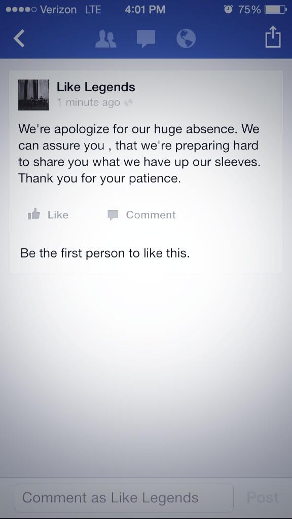 LikeLegends's tweet image. 🙊