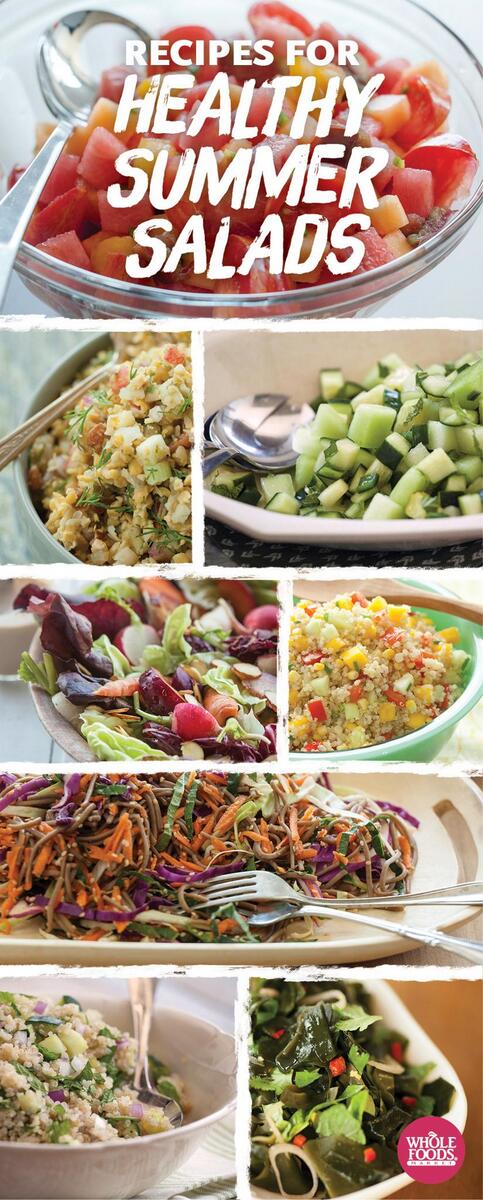 WholeFoods's tweet image. 10 amazingly healthful salads for the summer... bit.ly/1hG64dg