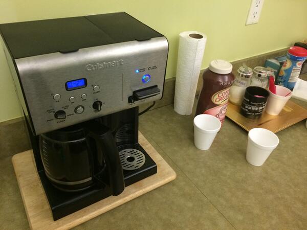 hellocaden's tweet photo. Why is crappy coffee some of the most satisfying coffee? http://t.co/PoKh0BMT4e