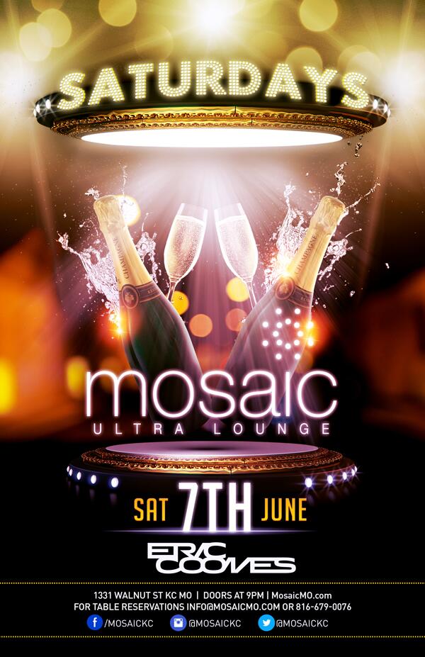 ericcoomes's tweet photo. #ChampagneCampaign tonight at @MosaicKC http://t.co/aOVyEBFiMH