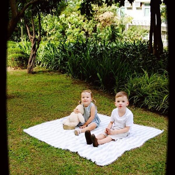 DomesticObjects's tweet image. Picnic time on #DomesticObjects #handwoven #picnicblanket #summer #beachblanket available at DomesticObjects.ca