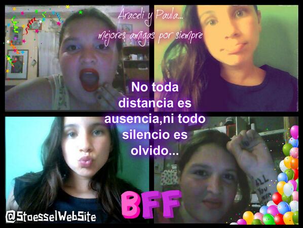 StoesselWebSite's tweet photo. @2013_con_tini CON ESTO TE DEMUESTRO TODO MI AMOR,TE QUIERO TAAAANTOOO ARACELI,GRACIAS POR TODO BFF http://t.co/w6KruQd5VO