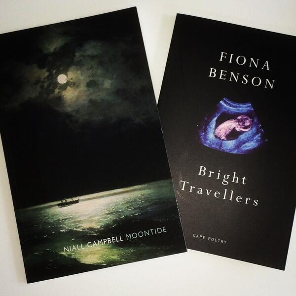 #WeekendRead - #NiallCampbell #Moontide & #FionaBenson #BrightTravellers @PoetryBookSoc @stephenfry @britishlibrary