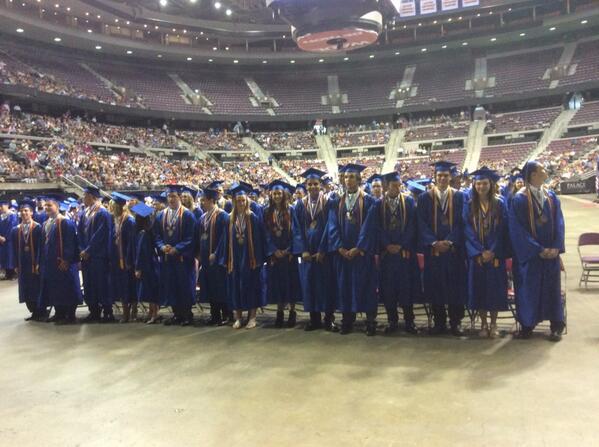 uticaschools's tweet photo. The Eisenhower Eagles have landed at the Palace! http://t.co/yOOQLhvvSJ