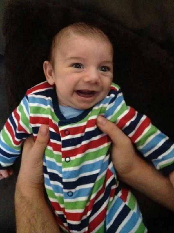 Our little munchkin was 7 weeks old today! :) 🎈