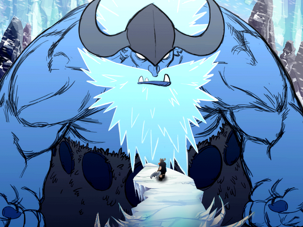 JotunGame's tweet photo. Jotun, an action-exploration game that takes you on an epic journey through Viking purgatory! #screenshotsaturday http://t.co/ajw0zJyYCT