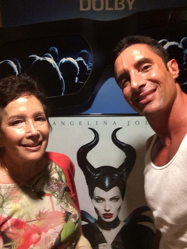 nickcapra's tweet photo. Took Ma to see @maleficent 3D this afternoon. She loved it. #LuvMa http://t.co/gDUpqZWxn5